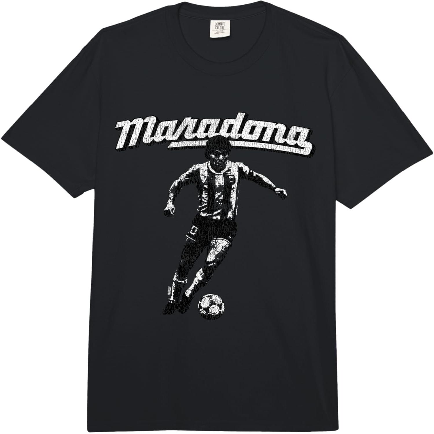Distressed Diego Maradona Dribbling Vintage Soccer Legend Comfort Colors Adult Heavyweight T-Shirt XXXXXL різнокольоровий
Distressed Diego Maradona Dribbling Vintage Soccer Legend Comfort Colors Adult Heavyweight T-Shirt XXXXXL різнокольоровий