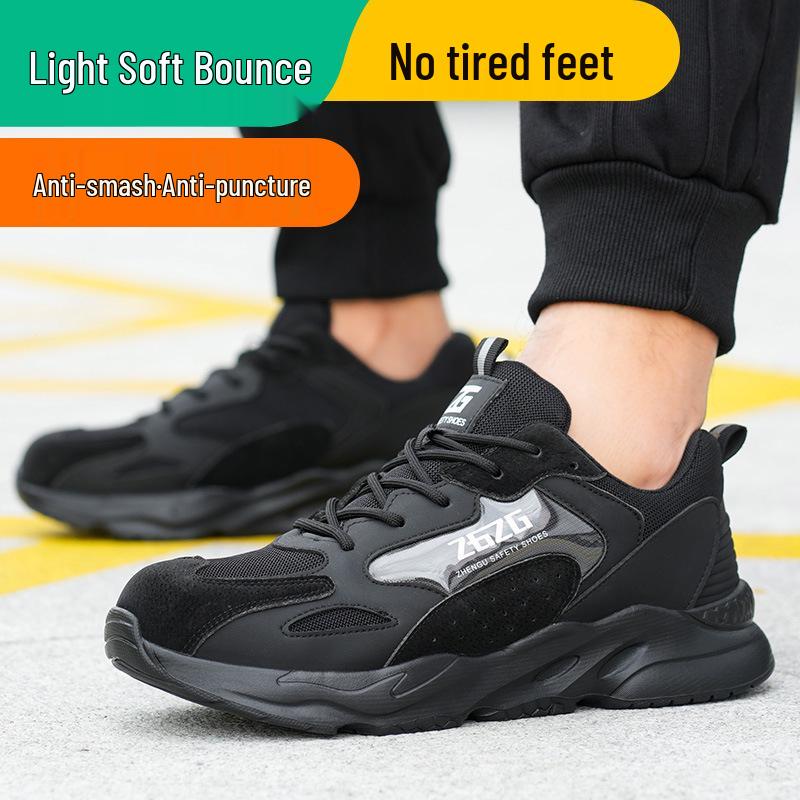 Men s Steel Toe Safety Shoes, Anti-Smashing & Puncture, Lightweight Soft Sole – Comfortable for Long-standing Work 940~Black;45
Men s Steel Toe Safety Shoes, Anti-Smashing & Puncture, Lightweight Soft Sole – Comfortable for Long-standing Work 940~Black;45