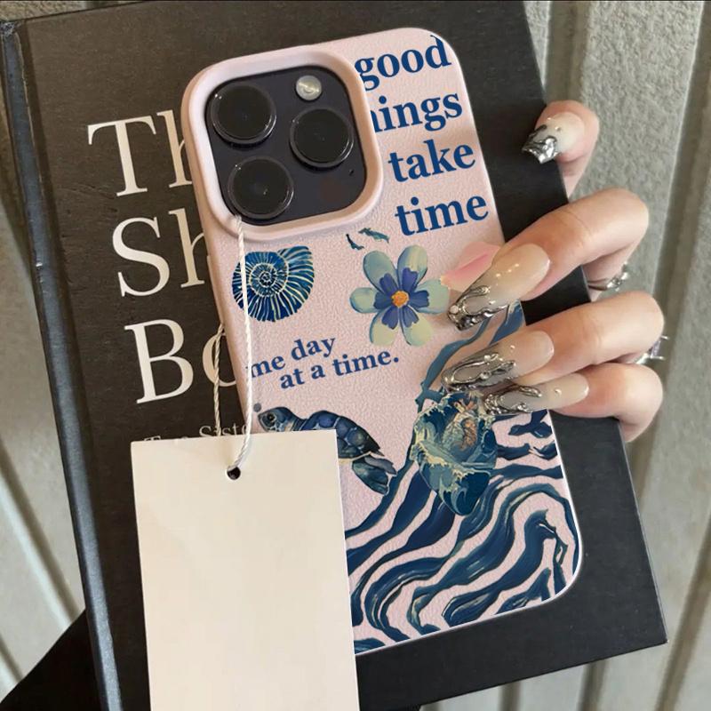 Ocean Turtle Wave Inspirational Quote Pattern Design Protective Cover for iPhone 17 16 15 14 13 12 11 16E Series Pro Max Plus iphone 11 Pro
Ocean Turtle Wave Inspirational Quote Pattern Design Protective Cover for iPhone 17 16 15 14 13 12 11 16E Series Pro Max Plus iphone 11 Pro