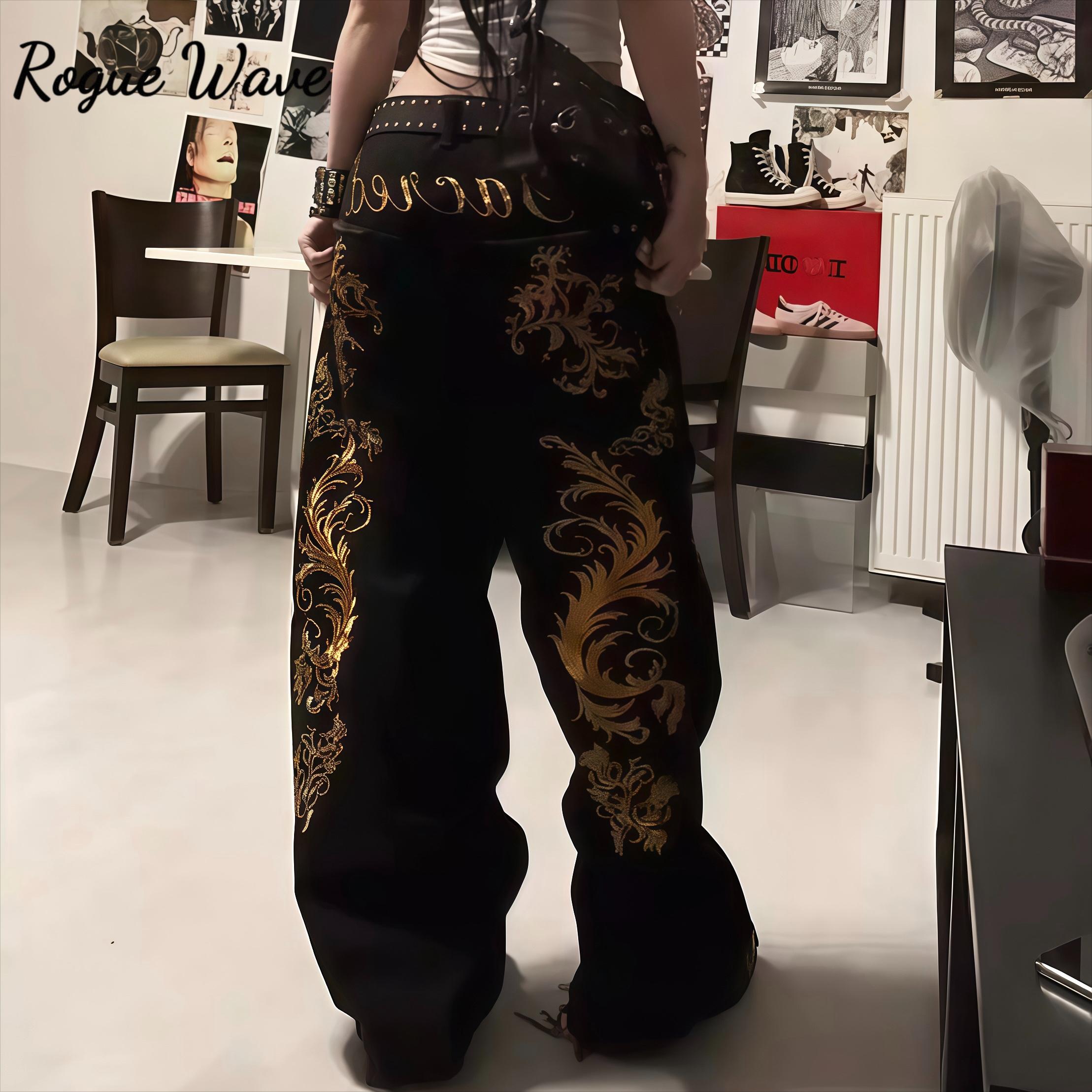 RogueWave American Retro Dragon Print Straight Jeans Millennium Subculture Fashion Harajuku Hip Hop Y2k Pants Baggy Jeans S
RogueWave American Retro Dragon Print Straight Jeans Millennium Subculture Fashion Harajuku Hip Hop Y2k Pants Baggy Jeans S