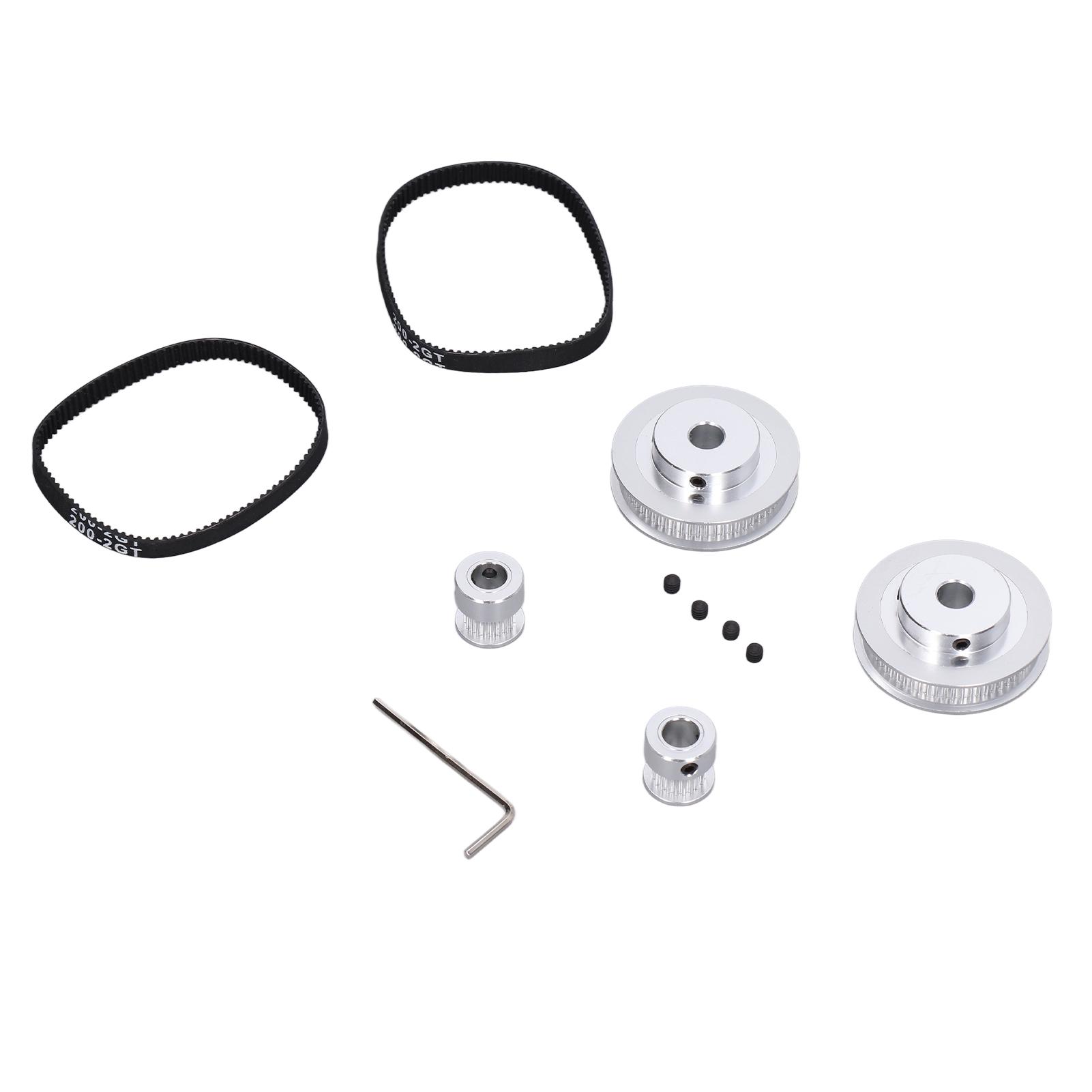 Synchronous Wheel for VORON 2.4 3D Printer 20+60 Teeth 8mm Bore with 200mm L 6mm W Belt
Synchronous Wheel for VORON 2.4 3D Printer 20+60 Teeth 8mm Bore with 200mm L 6mm W Belt