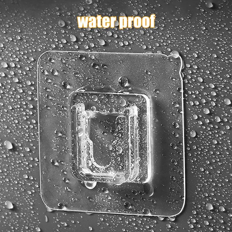 30/2Pcs Double Sided Adhesive Wall Hooks Transparent Strong Wall Mounted Wall Storage Hook Socket Holders For Bathroom Kitchen
30/2Pcs Double Sided Adhesive Wall Hooks Transparent Strong Wall Mounted Wall Storage Hook Socket Holders For Bathroom Kitchen