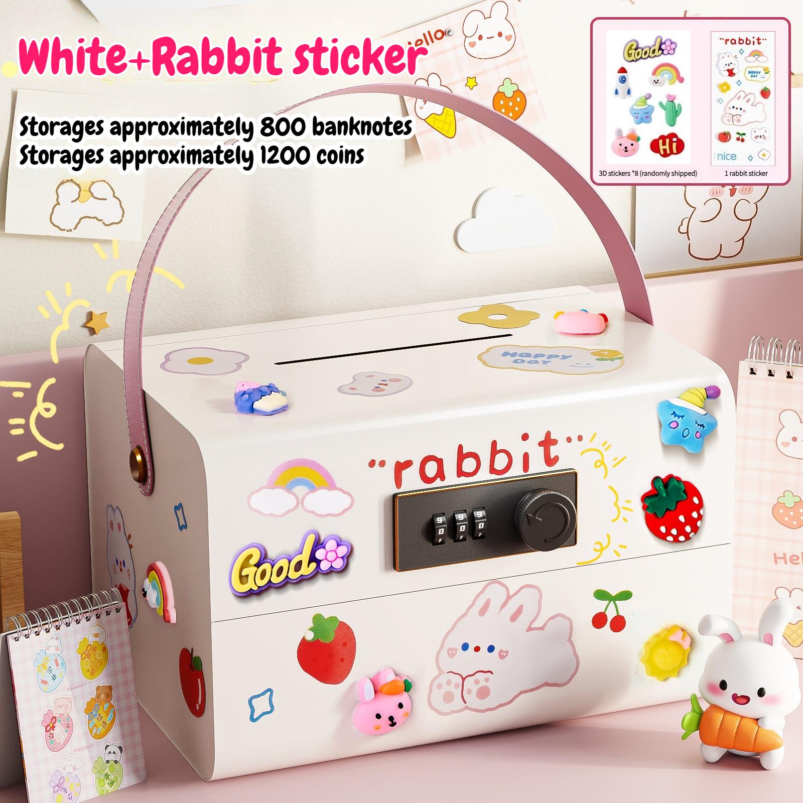 Cute Children s Password Piggy Bank Metal Box for Storing Coins Desktop Portable Mini Metal Safe Birthday Gift for Boys Girls белый
Cute Children s Password Piggy Bank Metal Box for Storing Coins Desktop Portable Mini Metal Safe Birthday Gift for Boys Girls белый