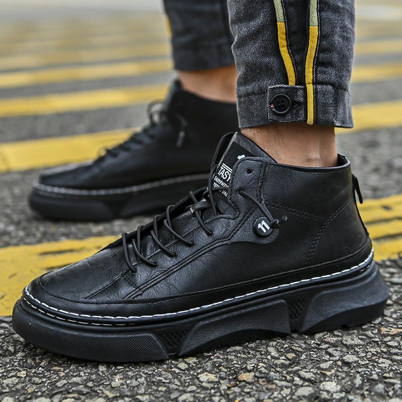 Autumn and winter new high-top men s round head retro tooling shoes casual high-top men s shoes trendy shoes clearance 39 сірий колір
Autumn and winter new high-top men s round head retro tooling shoes casual high-top men s shoes trendy shoes clearance 39 сірий колір