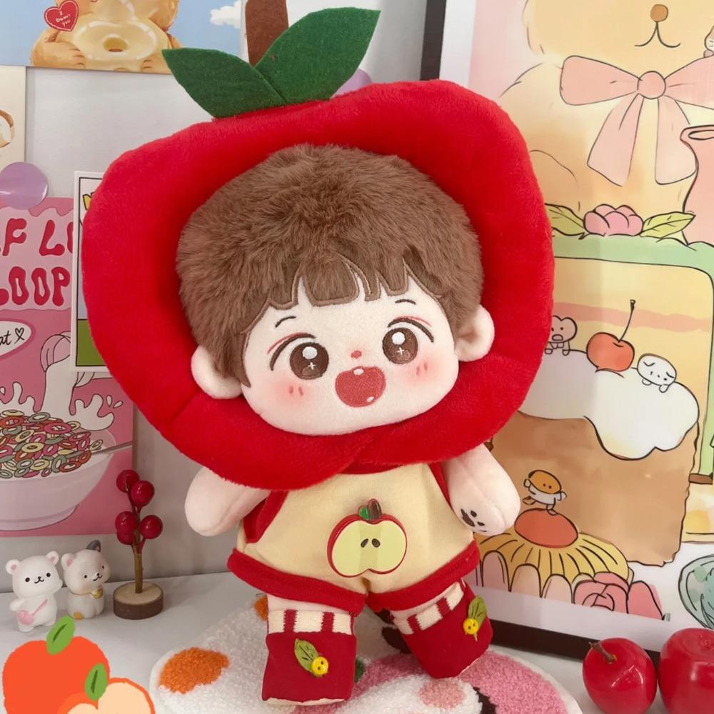 1 set Fruit Hat Cotton Doll s Clothes Red Set Plush Doll Clothes Children s Gift Style A
1 set Fruit Hat Cotton Doll s Clothes Red Set Plush Doll Clothes Children s Gift Style A