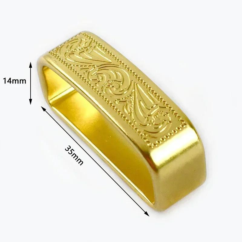 Deepeel 35/40mm Pure Copper Man Belt Buckle Metal Solid Brass Waistband Loop Clasp Men Belts DIY Leather Crafts Accessories
Deepeel 35/40mm Pure Copper Man Belt Buckle Metal Solid Brass Waistband Loop Clasp Men Belts DIY Leather Crafts Accessories