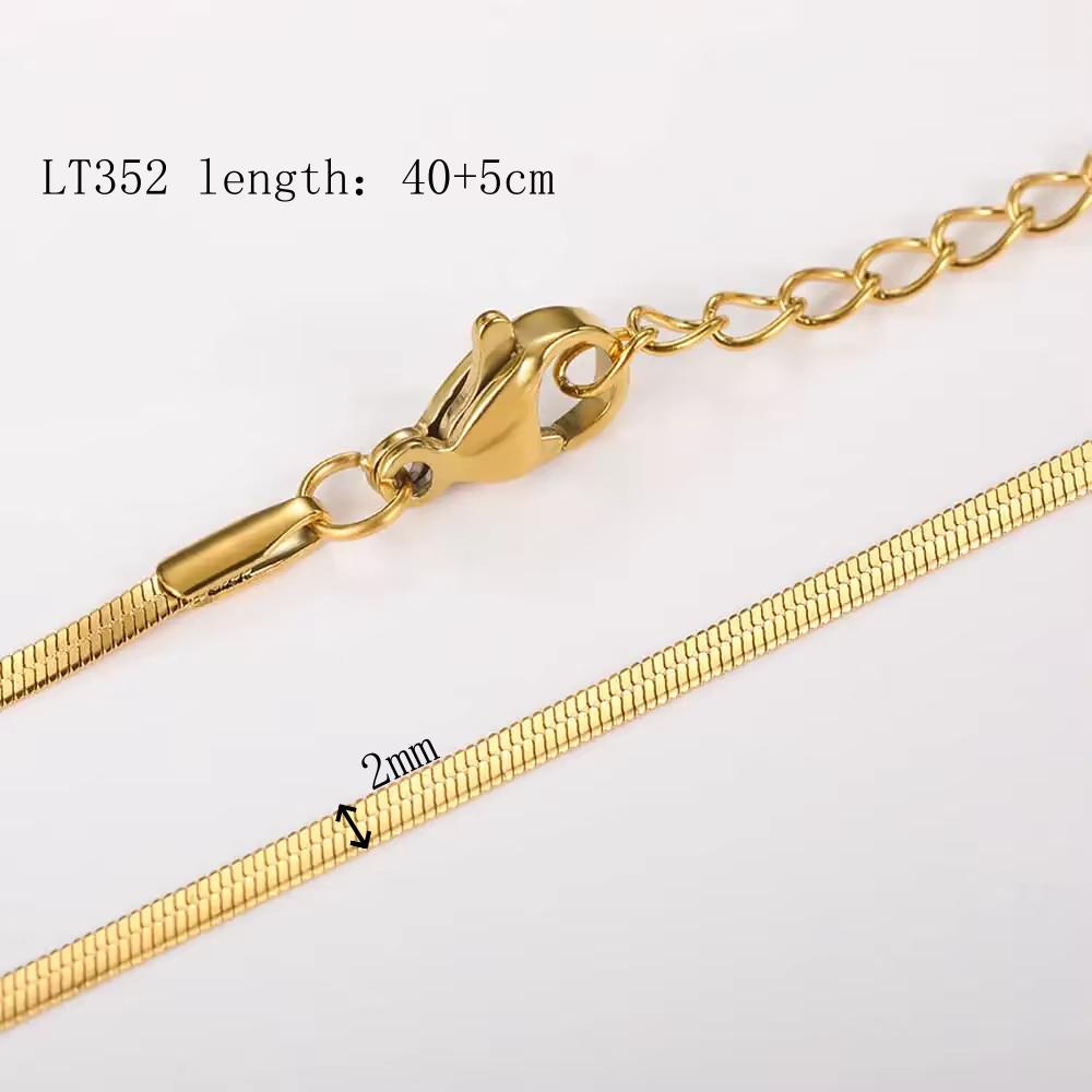 10pcs/Lot 45cm Stainless Steel 304 Link Necklace For Women Jewelry Making Accessories Diy Handmade Supplies Golden Silvery Chain
10pcs/Lot 45cm Stainless Steel 304 Link Necklace For Women Jewelry Making Accessories Diy Handmade Supplies Golden Silvery Chain