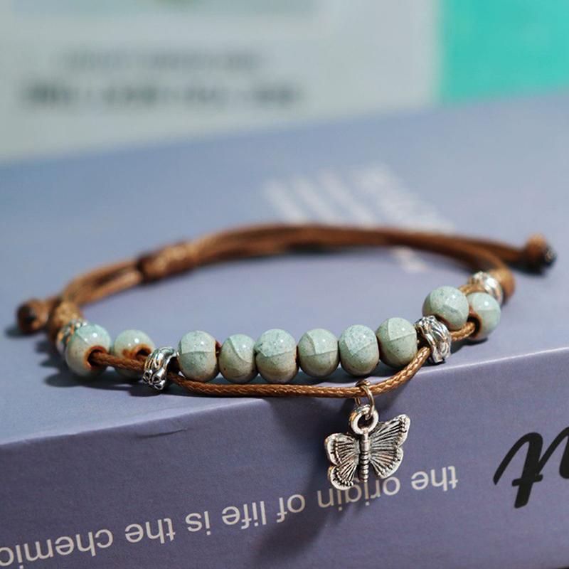 Керамический браслет ручной работы с листьями подсолнечника, регулируемые украшения в стиле бохо для женщин, винтажный этнический подарок A17
Керамический браслет ручной работы с листьями подсолнечника, регулируемые украшения в стиле бохо для женщин, винтажный этнический подарок A17