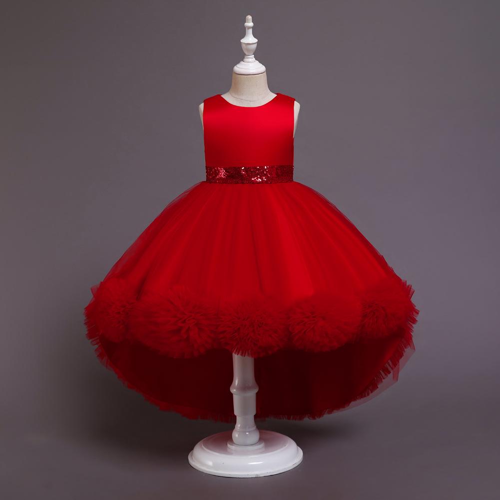 Children s Formal Princess Dress with Train, Embroidered Mesh Puffy Skirt 120cm красный
Children s Formal Princess Dress with Train, Embroidered Mesh Puffy Skirt 120cm красный