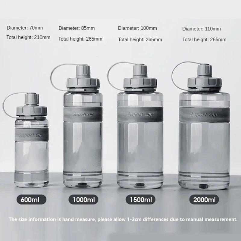 2 Liter Water Bottle with Straw Large Portable Travel Bottles Sports Fitness Cup Summer Cold Water with Time Scale 600ML сірий
2 Liter Water Bottle with Straw Large Portable Travel Bottles Sports Fitness Cup Summer Cold Water with Time Scale 600ML сірий