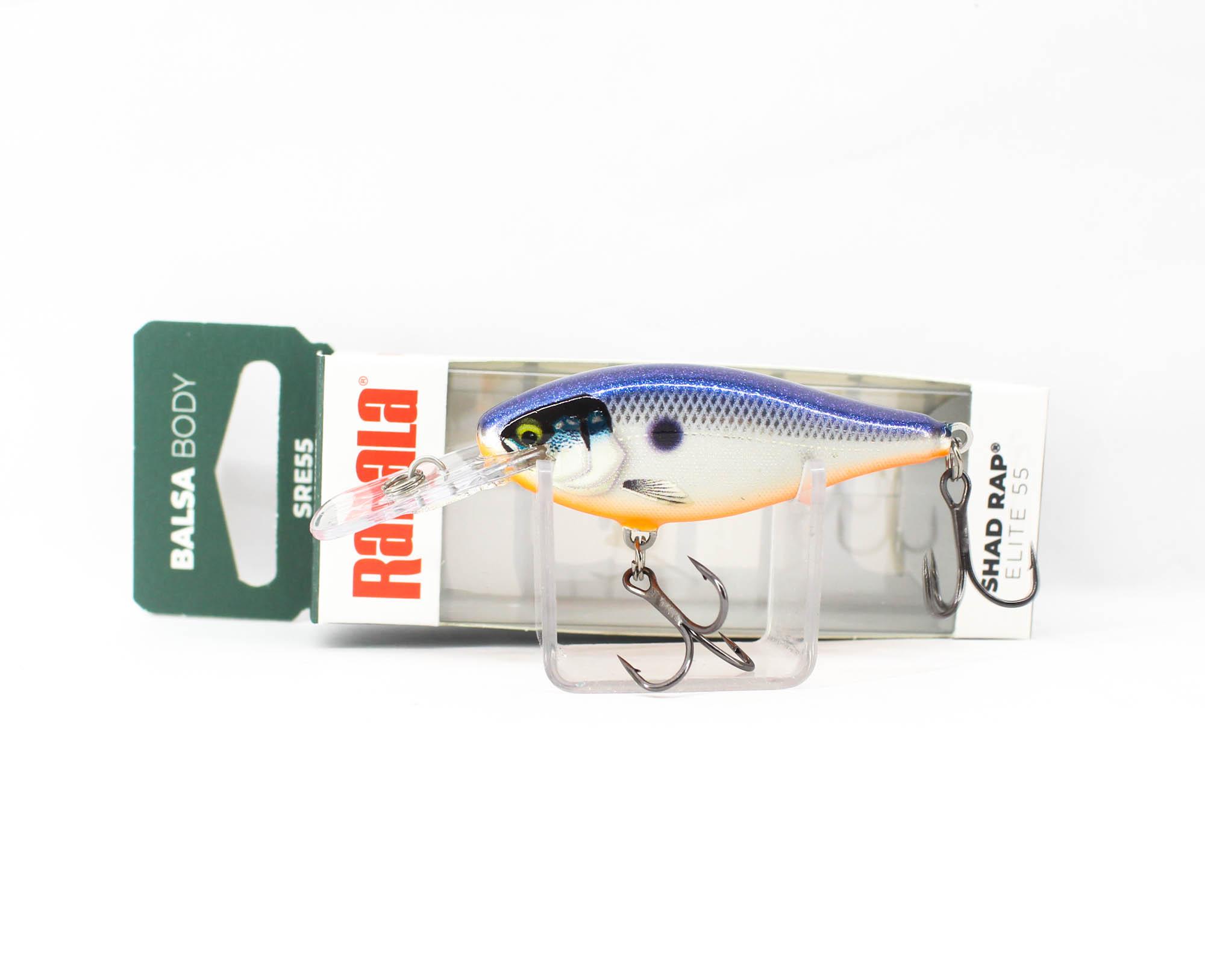 Rapala Shad Rap Elite Floating Lure SRE55/GDPSD (8965)
Rapala Shad Rap Elite Floating Lure SRE55/GDPSD (8965)