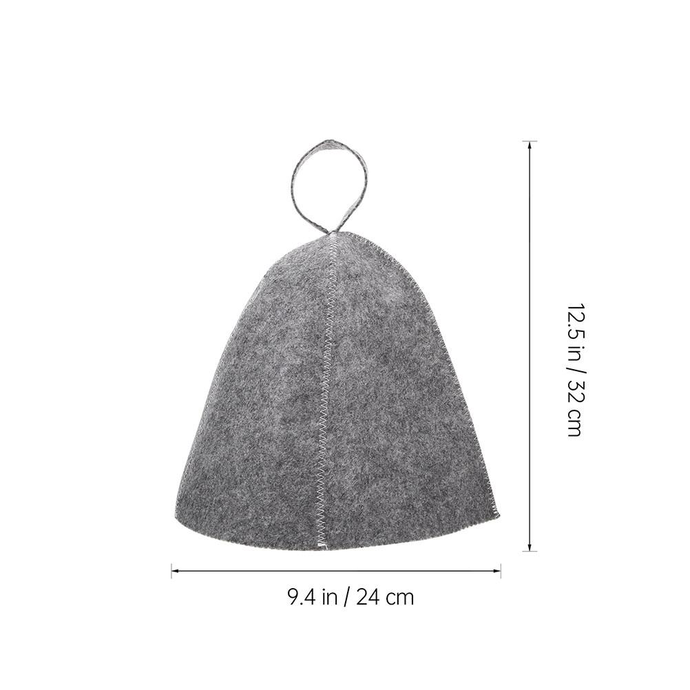 3pcs Thickened Hat Breathable Reusable Felt Bathing Hat Lightweight Portable For Spa Sauna Room Use Sauna Accessories сірий
3pcs Thickened Hat Breathable Reusable Felt Bathing Hat Lightweight Portable For Spa Sauna Room Use Sauna Accessories сірий