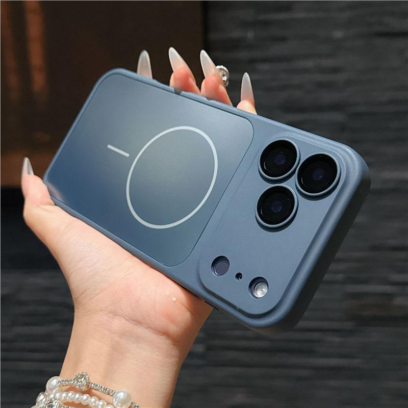 Compatible with Apple iPhone 17 Pro Max/16, Magnetic Hard Case with Lens Film and Ring, fits models 14, 15. iPhone 16 Pro синий
Compatible with Apple iPhone 17 Pro Max/16, Magnetic Hard Case with Lens Film and Ring, fits models 14, 15. iPhone 16 Pro синий