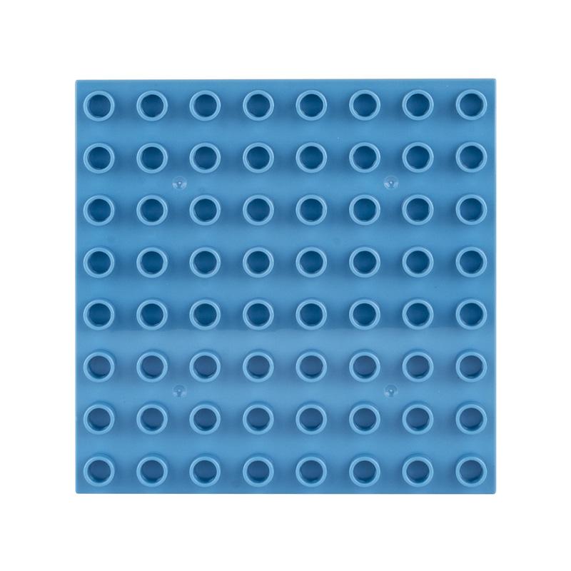 8x8 Dots Building Blocks BasePlates for Big Size Bricks Plate Assembly Brick Base Plate Compatible with Duplo Bricks
8x8 Dots Building Blocks BasePlates for Big Size Bricks Plate Assembly Brick Base Plate Compatible with Duplo Bricks