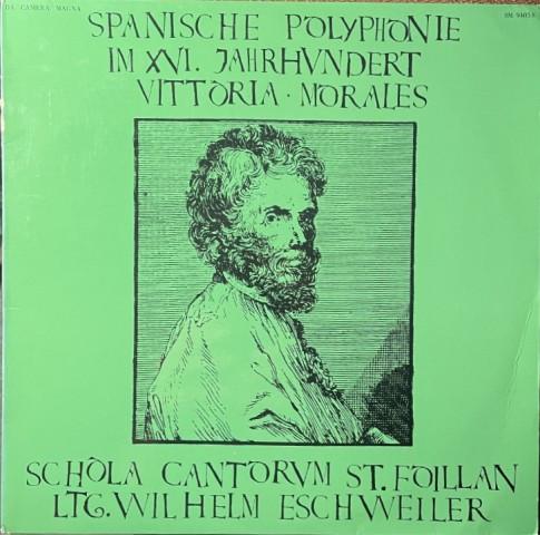 LP Record VICTORIA CRISTOBAL SCHOLA CANTORU Spanische Polyphonie Im XVI. Jahrhu SM94058 DA CAMERA MAGN Germany Classical Used
LP Record VICTORIA CRISTOBAL SCHOLA CANTORU Spanische Polyphonie Im XVI. Jahrhu SM94058 DA CAMERA MAGN Germany Classical Used