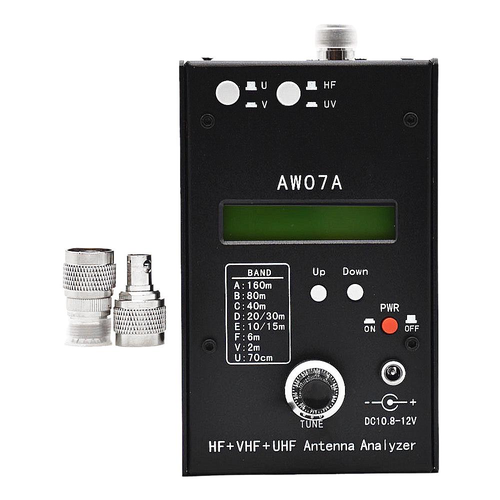 Великобритания HF/VHF/UHF AW07A 1,5-490MHZ 160M HF +UV анализаторы спектра Анализатор антенны SWR
Великобритания HF/VHF/UHF AW07A 1,5-490MHZ 160M HF +UV анализаторы спектра Анализатор антенны SWR