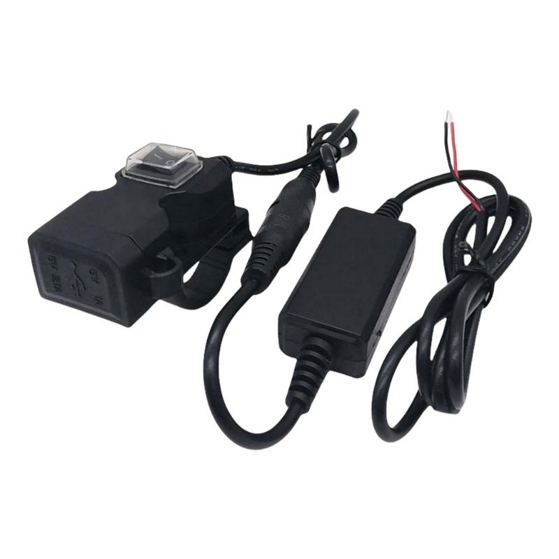 Double USB Port Motorbike Electric Vehicles Chargers Waterproof Power Supply Socket High Efficiency for Travel Charging 1
Double USB Port Motorbike Electric Vehicles Chargers Waterproof Power Supply Socket High Efficiency for Travel Charging 1