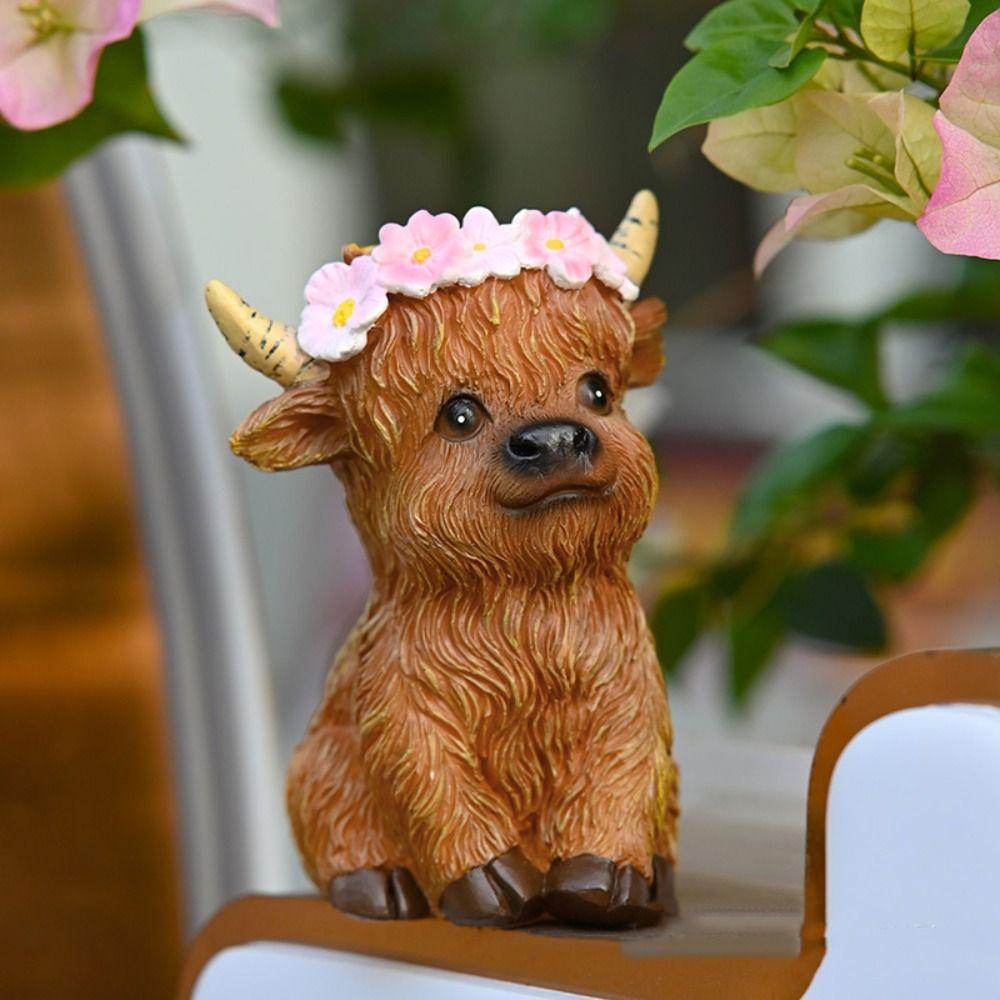 Cartoon Cow Ornament Cute Miniatures Figurine Cowboy Style Animal Sculpture Desktop рожевий
Cartoon Cow Ornament Cute Miniatures Figurine Cowboy Style Animal Sculpture Desktop рожевий