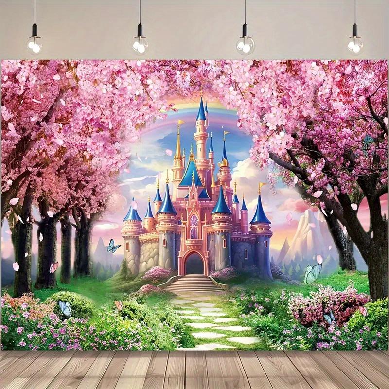 Розовый Замок Фэнтези Сказочная Страна Чудес Ботанический Цветочный Гобелен Подвесной Настенный Декор Для Гостиной Спальни Офиса Вечеринки 29x37in
Розовый Замок Фэнтези Сказочная Страна Чудес Ботанический Цветочный Гобелен Подвесной Настенный Декор Для Гостиной Спальни Офиса Вечеринки 29x37in