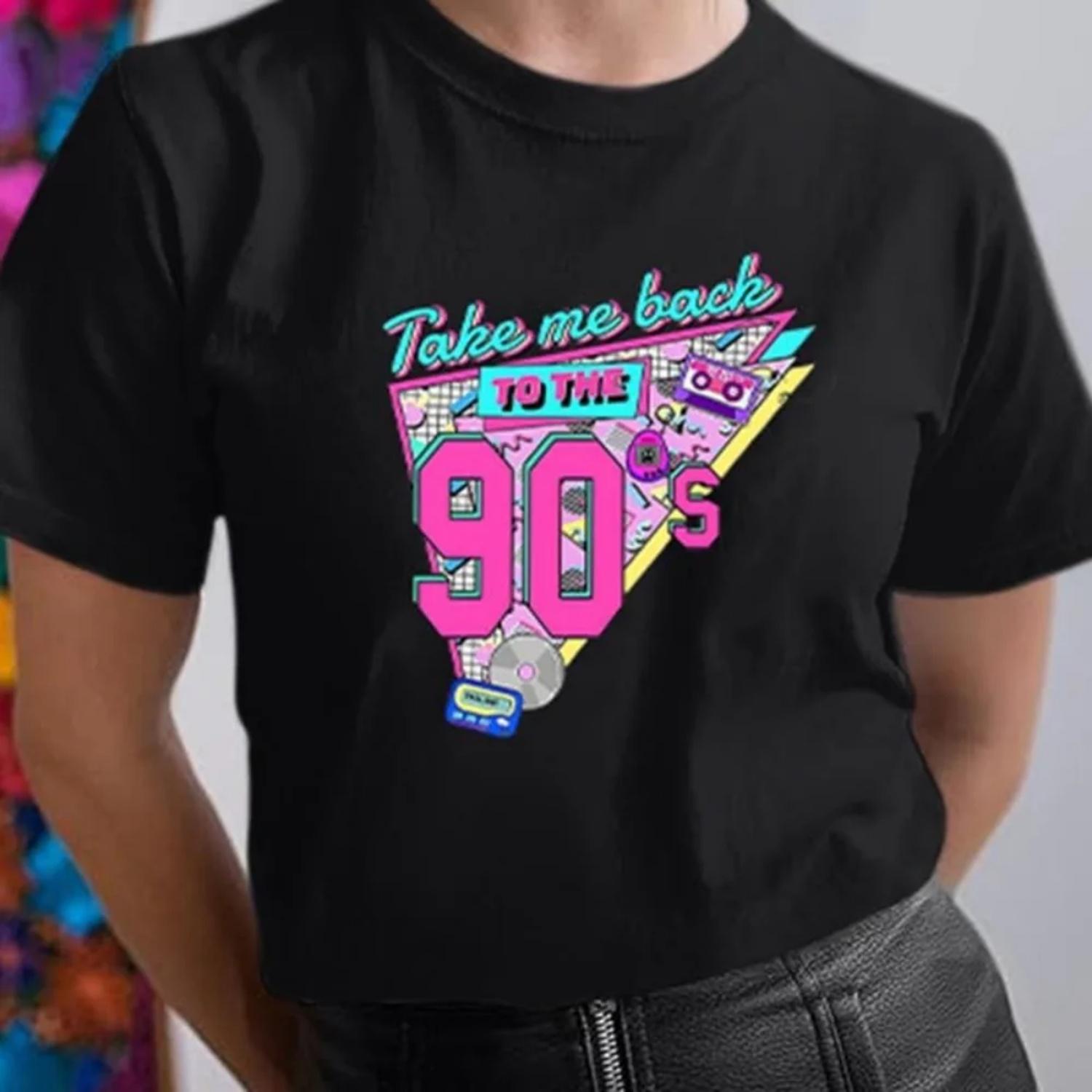 Vintage Graphic Tees 90 S Outfits Shirts Woman Round Neck Casual 90s Birthday Party Gift Clothes Fashionable Summer Short Sleeve S чёрный
Vintage Graphic Tees 90 S Outfits Shirts Woman Round Neck Casual 90s Birthday Party Gift Clothes Fashionable Summer Short Sleeve S чёрный