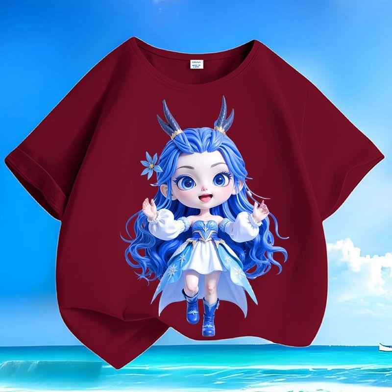 Children s Cute Ao Run Top, Summer Casual Short-sleeved Top for Boys and Girls 160
Children s Cute Ao Run Top, Summer Casual Short-sleeved Top for Boys and Girls 160