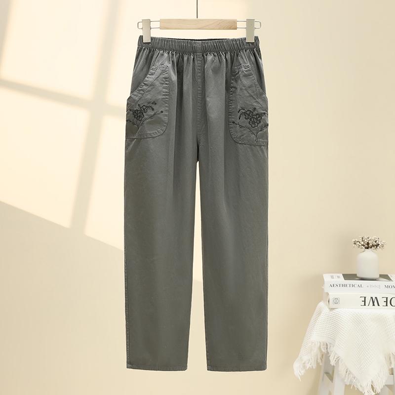 Summer Embroidery Women s Pants Stretch Casual Waist Office Outdoor Pant Breathable Cool Clothing L темно-сірий колір
Summer Embroidery Women s Pants Stretch Casual Waist Office Outdoor Pant Breathable Cool Clothing L темно-сірий колір