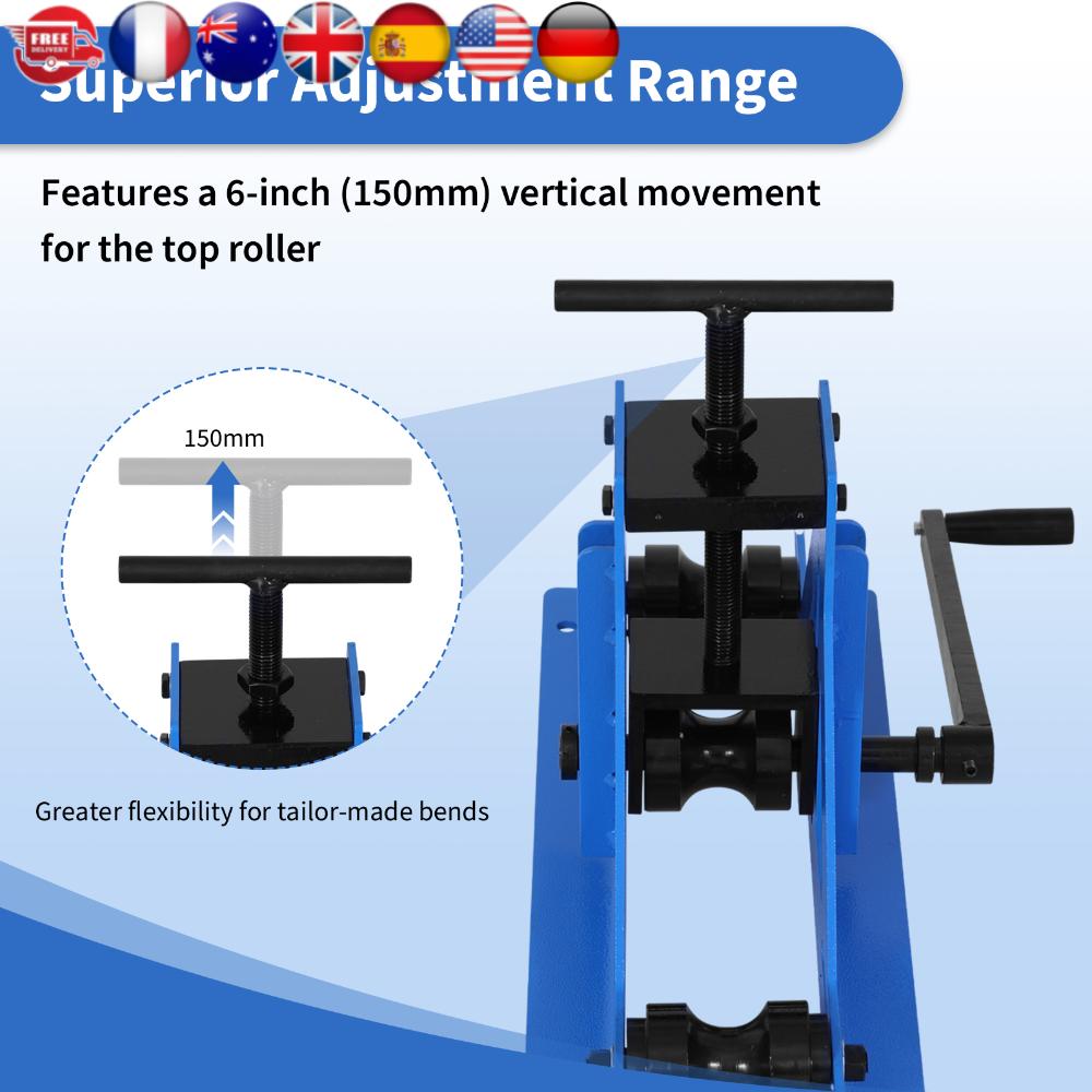 Metal Bending Machine Manual Tube Bending Rolling Tool for Mild Steel Cooper & Aluminum United States
Metal Bending Machine Manual Tube Bending Rolling Tool for Mild Steel Cooper & Aluminum United States