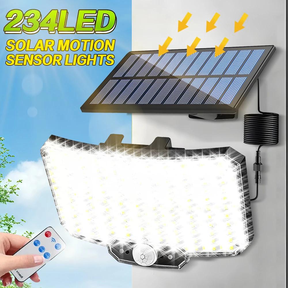 Solar Outdoor Lights 234 LED Security Lights with Remote Control Motion Sensor Wall Lights Waterproof Wide Angle Flood Lights 234LED-No remote
Solar Outdoor Lights 234 LED Security Lights with Remote Control Motion Sensor Wall Lights Waterproof Wide Angle Flood Lights 234LED-No remote