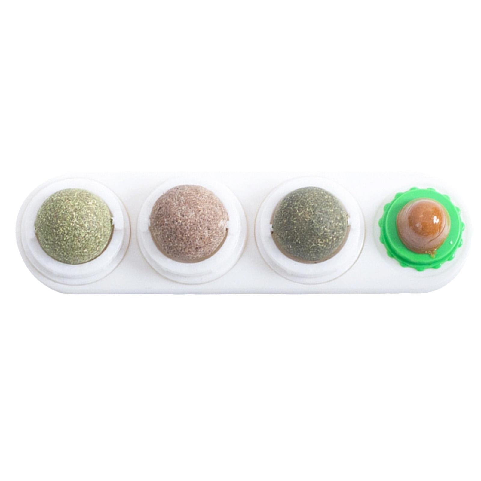 Catnip Balls and Rotating Cat Toy with Treat Lollipop Stick Interactive Pet Toy for Cats Single Pack without Box One Size білий
Catnip Balls and Rotating Cat Toy with Treat Lollipop Stick Interactive Pet Toy for Cats Single Pack without Box One Size білий