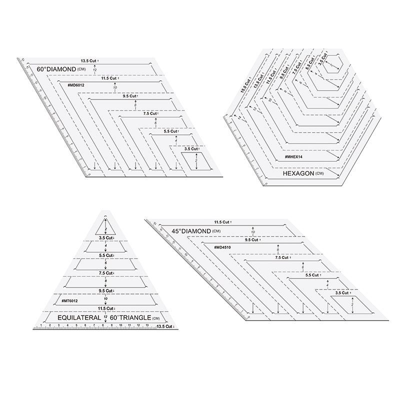 Sewing Patchwork Ruler High Grade Acrylic Material Transparent Acrylic Patchwork Aligned Ruler For Students
Sewing Patchwork Ruler High Grade Acrylic Material Transparent Acrylic Patchwork Aligned Ruler For Students