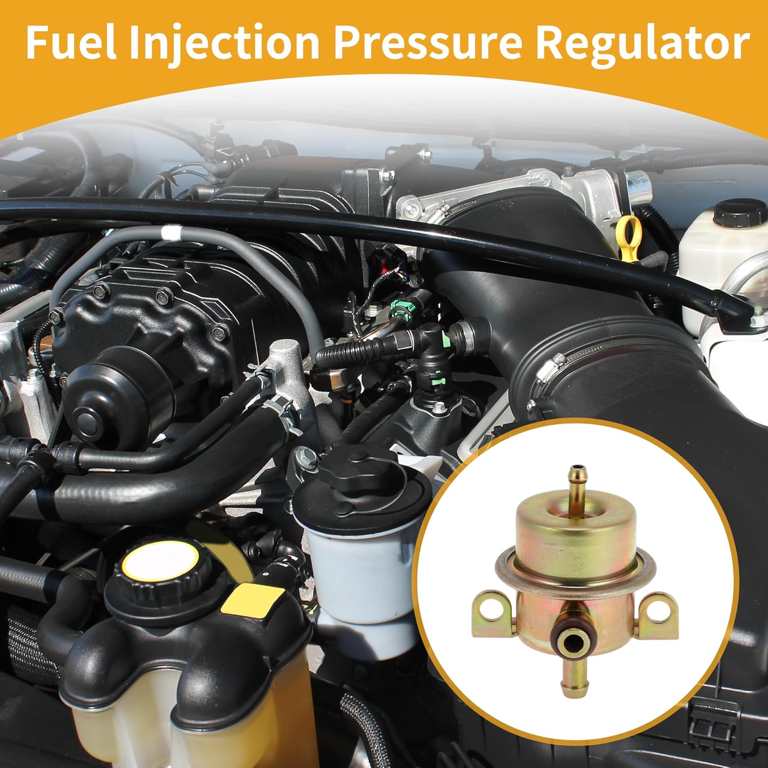 Fuel Pressure Regulator No.13531711541 Fuel Pump Regulator for BMW 318i 535i 325i M3 M5 M6 1984-1993 Metal Corrosion Resistant
Fuel Pressure Regulator No.13531711541 Fuel Pump Regulator for BMW 318i 535i 325i M3 M5 M6 1984-1993 Metal Corrosion Resistant