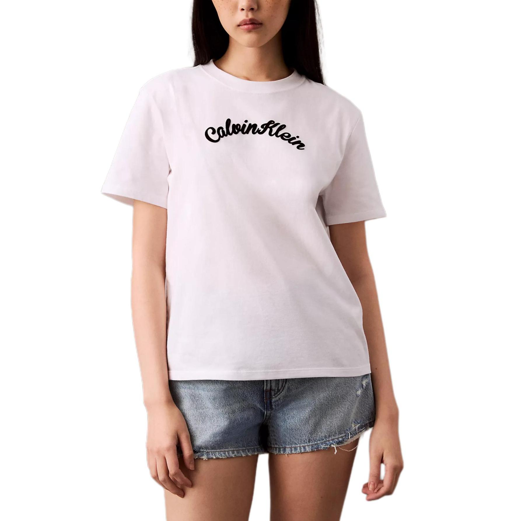 Calvin Klein Round Neck Casual Soft Comfortable Short Sleeve T-Shirt Women Tops Bright-White 478011S-110 S
Calvin Klein Round Neck Casual Soft Comfortable Short Sleeve T-Shirt Women Tops Bright-White 478011S-110 S