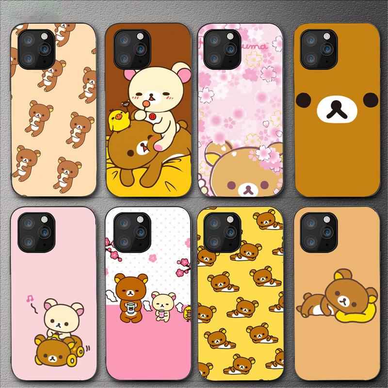 Милый чехол для телефона с медведем Рилаккума для Iphone 11 12 Mini 13 14 Pro Xs Max X 8 7 6s Plus 5 Se Xr Shell iPhone12
Милый чехол для телефона с медведем Рилаккума для Iphone 11 12 Mini 13 14 Pro Xs Max X 8 7 6s Plus 5 Se Xr Shell iPhone12