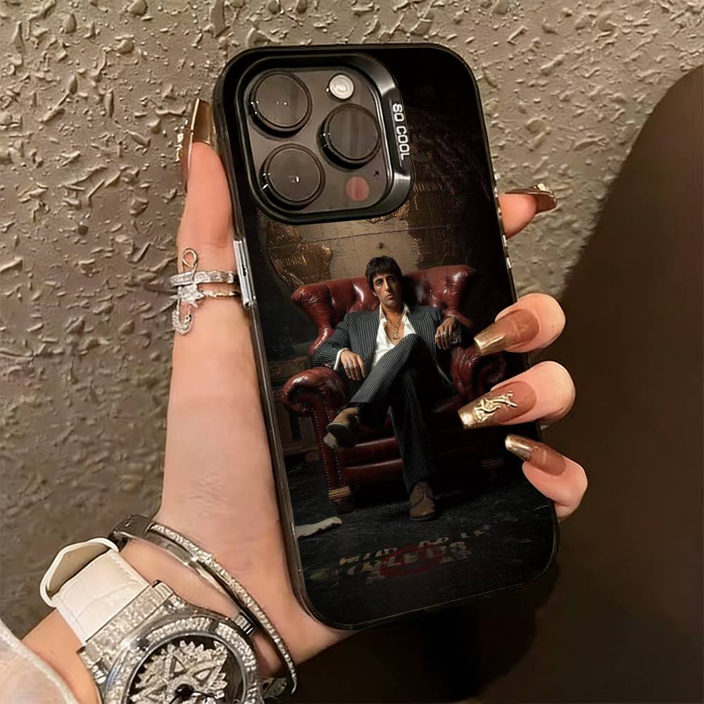 S-scarfaces T-tony M-montana Phone Case For iPhone 17,16,15,14,13,12,11 Plus,Pro Max,XS,Colorful Silver Phone case Funda Cover iPhone15
S-scarfaces T-tony M-montana Phone Case For iPhone 17,16,15,14,13,12,11 Plus,Pro Max,XS,Colorful Silver Phone case Funda Cover iPhone15