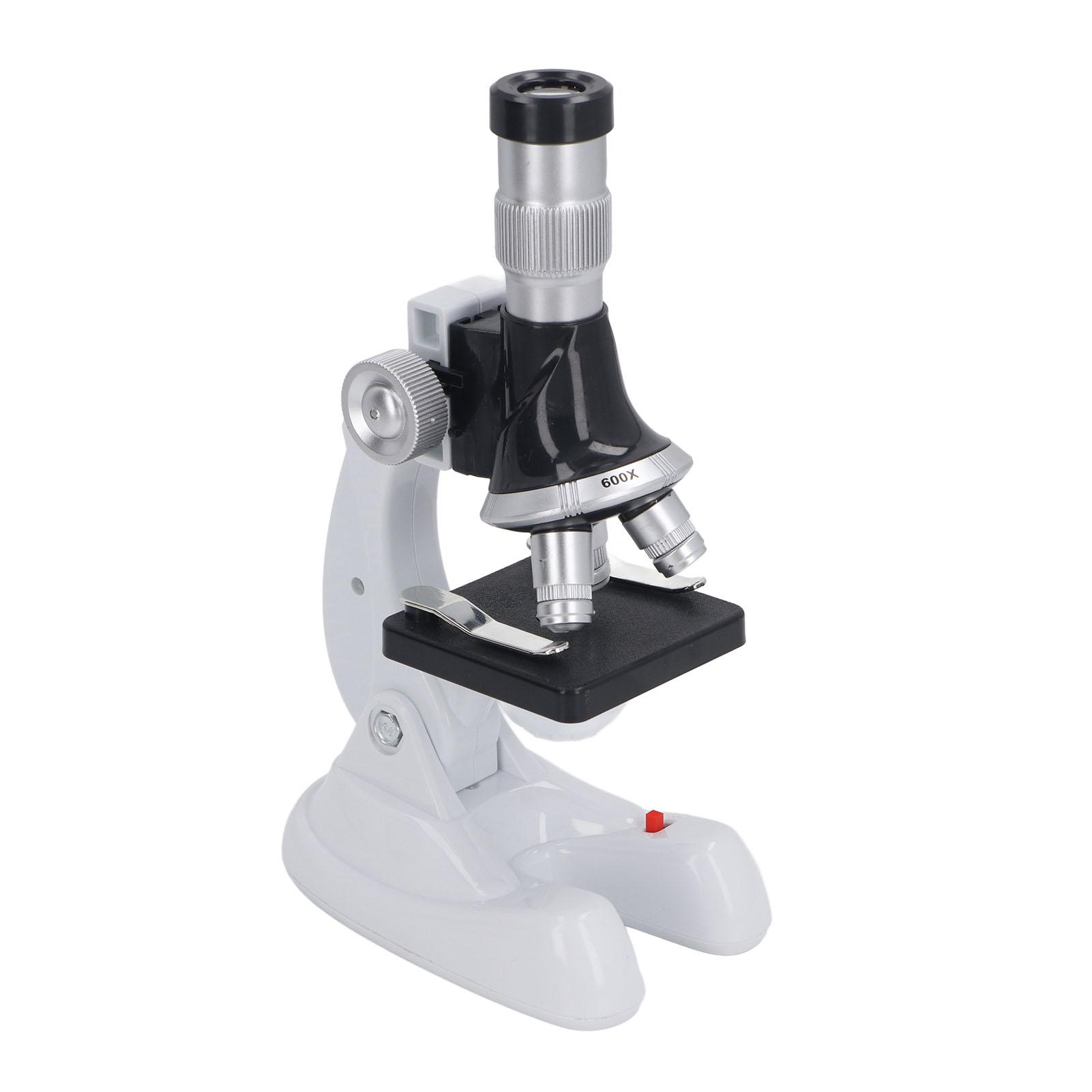 Kids Microscope Kit 100X 600X 1200X Magnification 3 Objective Lens Microscope Toy for Scientific Educational Experiment
Kids Microscope Kit 100X 600X 1200X Magnification 3 Objective Lens Microscope Toy for Scientific Educational Experiment