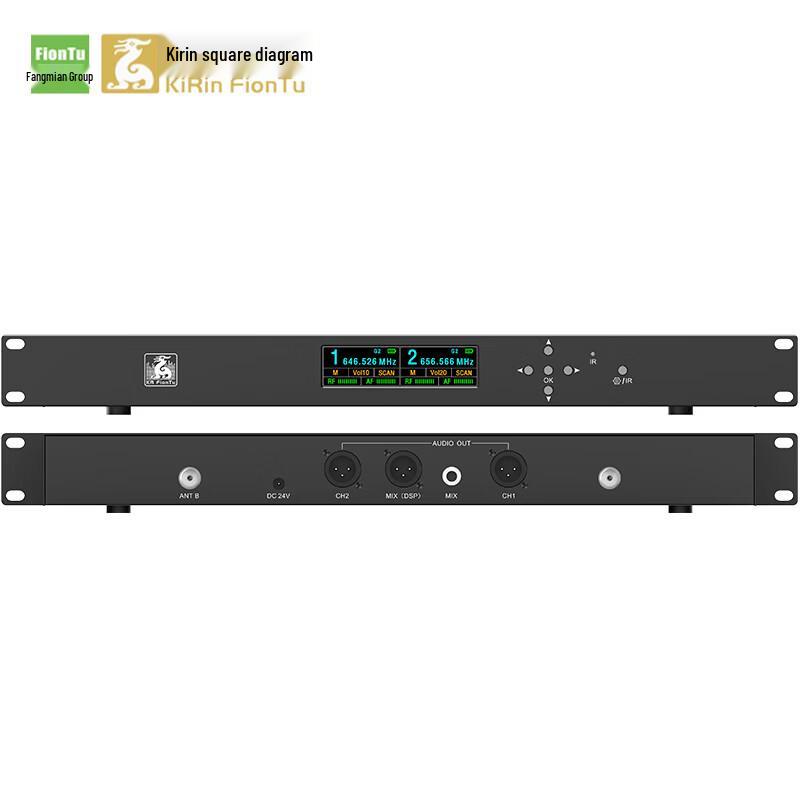KRFIONTU Wireless Meeting Audio System Receiver (CN version)
KRFIONTU Wireless Meeting Audio System Receiver (CN version)