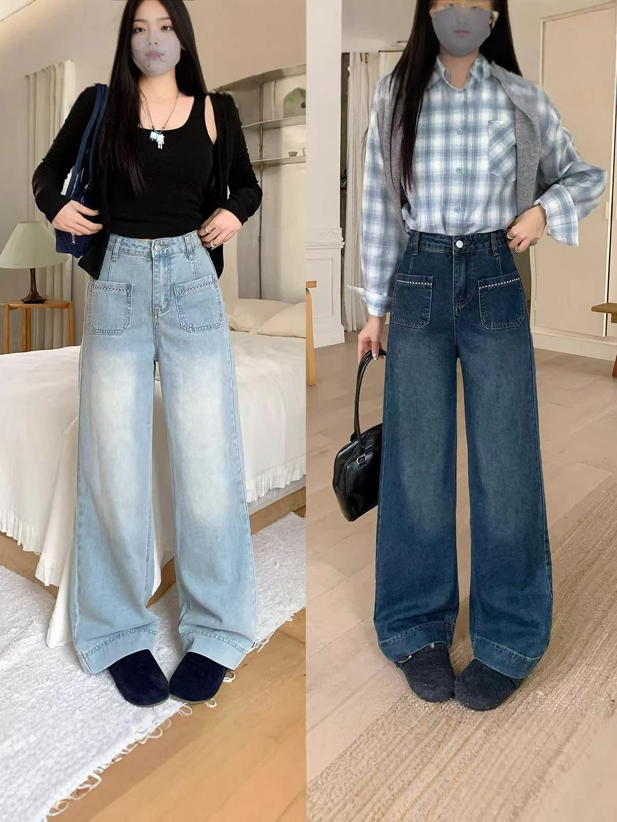 2026 Spring Plus Size Women s Pear-Shaped Straight Leg Wide Drapey Jeans M
2026 Spring Plus Size Women s Pear-Shaped Straight Leg Wide Drapey Jeans M