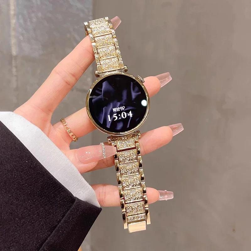 18mm Luxury Glitter Diamond Strap for Huawei Watch GT 4 41 Women Watch Band Metal Bracelet for Huawei Band 41mm Watch Accessorie for Huawei GT4 41mm золотий
18mm Luxury Glitter Diamond Strap for Huawei Watch GT 4 41 Women Watch Band Metal Bracelet for Huawei Band 41mm Watch Accessorie for Huawei GT4 41mm золотий