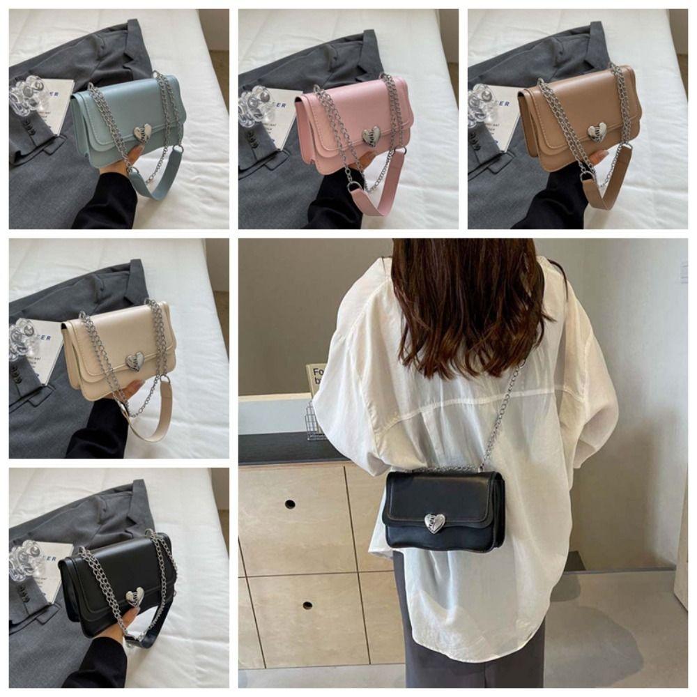 Magnetic Buckle PU Crossbody Bag Heart Zinc Zinc Alloy Decoration Women s Shoulder Bag Shopping розовый
Magnetic Buckle PU Crossbody Bag Heart Zinc Zinc Alloy Decoration Women s Shoulder Bag Shopping розовый