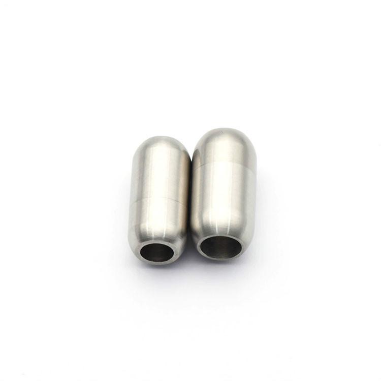 5Pcs/Lot Stainless Steel Magnetic Clasps End Hole 5mm 6mm 8mm for Leather Cord Buckle Bracelet DIY Connectors Jewelry Making Inner hole 5mm
5Pcs/Lot Stainless Steel Magnetic Clasps End Hole 5mm 6mm 8mm for Leather Cord Buckle Bracelet DIY Connectors Jewelry Making Inner hole 5mm