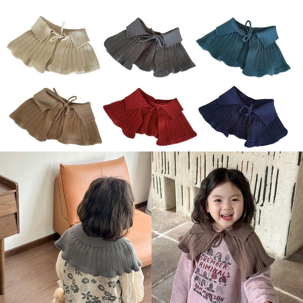 Solid Color Kids Knitted Shawl Out All-match Ponchos Cape Tulle Neckerchief Autumn Winter бежевий
Solid Color Kids Knitted Shawl Out All-match Ponchos Cape Tulle Neckerchief Autumn Winter бежевий