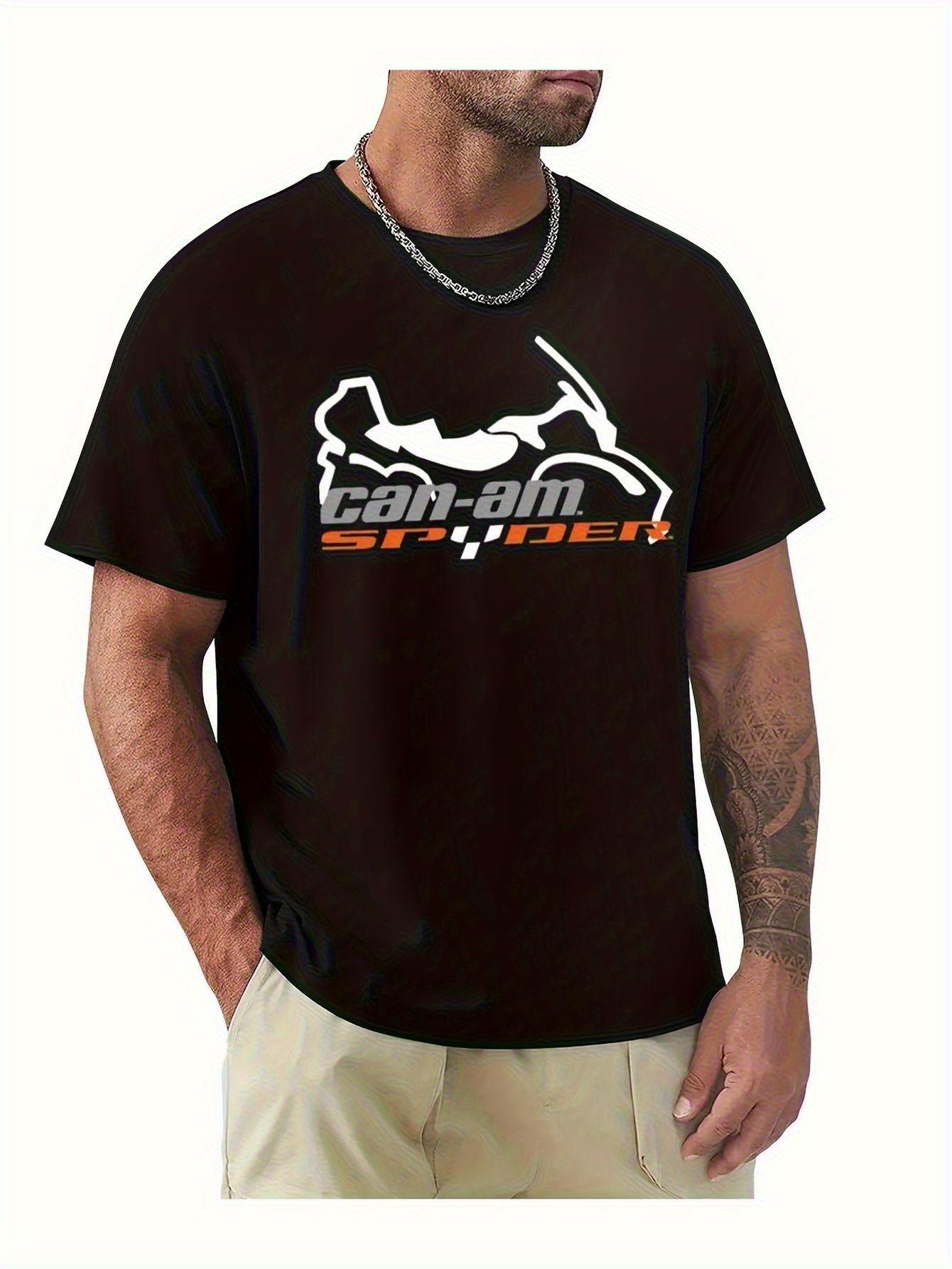 Can-Am & WoSpider Graphic T-shirt - 100% Cotton Machine Washable Short Sleeve Tee with Bold CAN-AM SPIDER Print S
Can-Am & WoSpider Graphic T-shirt - 100% Cotton Machine Washable Short Sleeve Tee with Bold CAN-AM SPIDER Print S