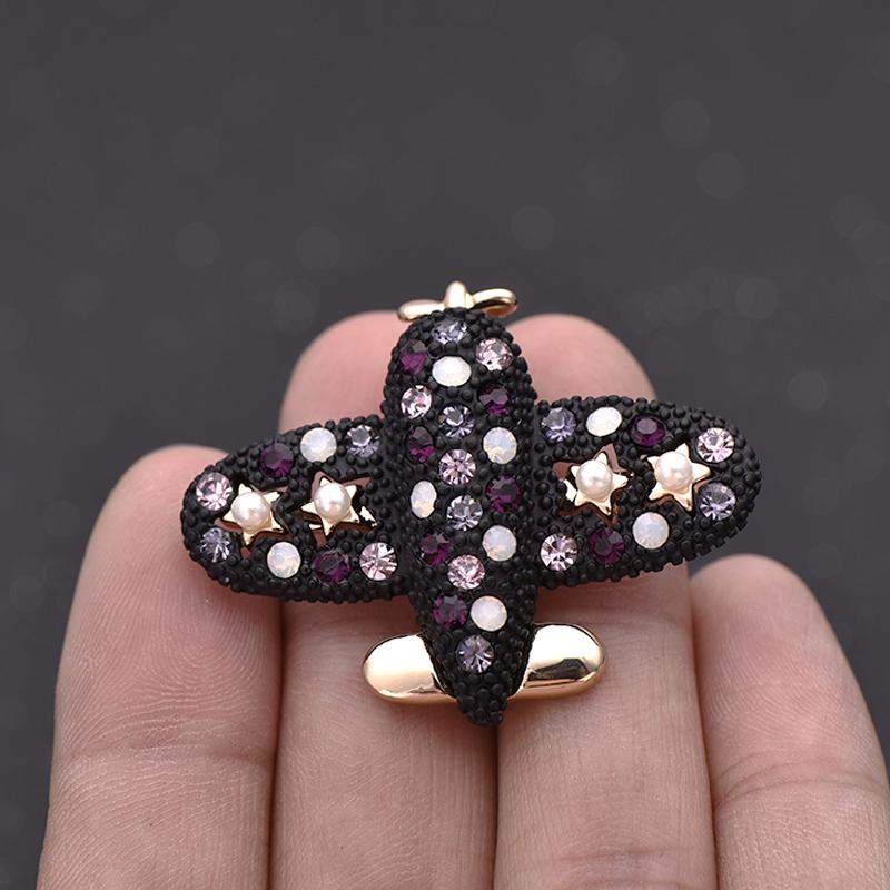 Cute Cartoon Airplane Brooches For Sweater Corsage Coat Pin Crystal Badge Brooch Accessories
Cute Cartoon Airplane Brooches For Sweater Corsage Coat Pin Crystal Badge Brooch Accessories
