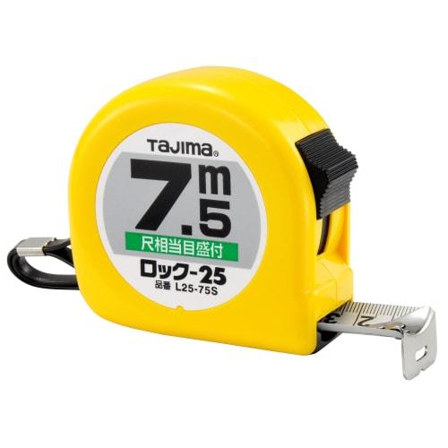 Tajima Convex 7.5m x 25mm Locking 25 Shaku Equivalent Graduations L25-75SBL
Tajima Convex 7.5m x 25mm Locking 25 Shaku Equivalent Graduations L25-75SBL