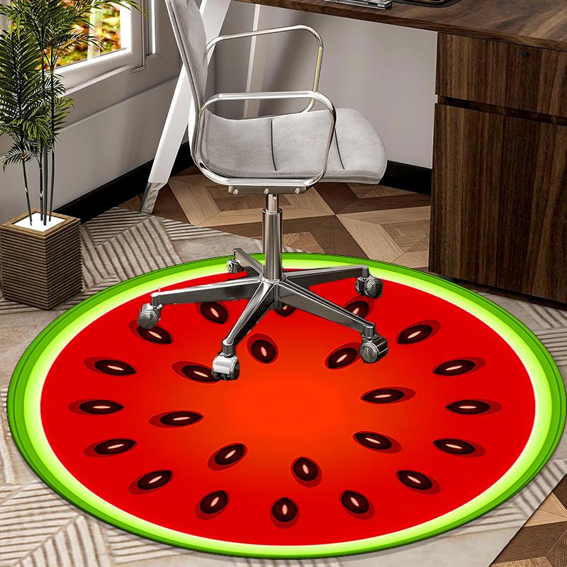 Watermelon With Intricate round carpet Chair cushion Round Entryway Rug, Soft Round Rugs for Living Room, Bedroom, Circle Carpet decor gifts Diameter 60cm
Watermelon With Intricate round carpet Chair cushion Round Entryway Rug, Soft Round Rugs for Living Room, Bedroom, Circle Carpet decor gifts Diameter 60cm