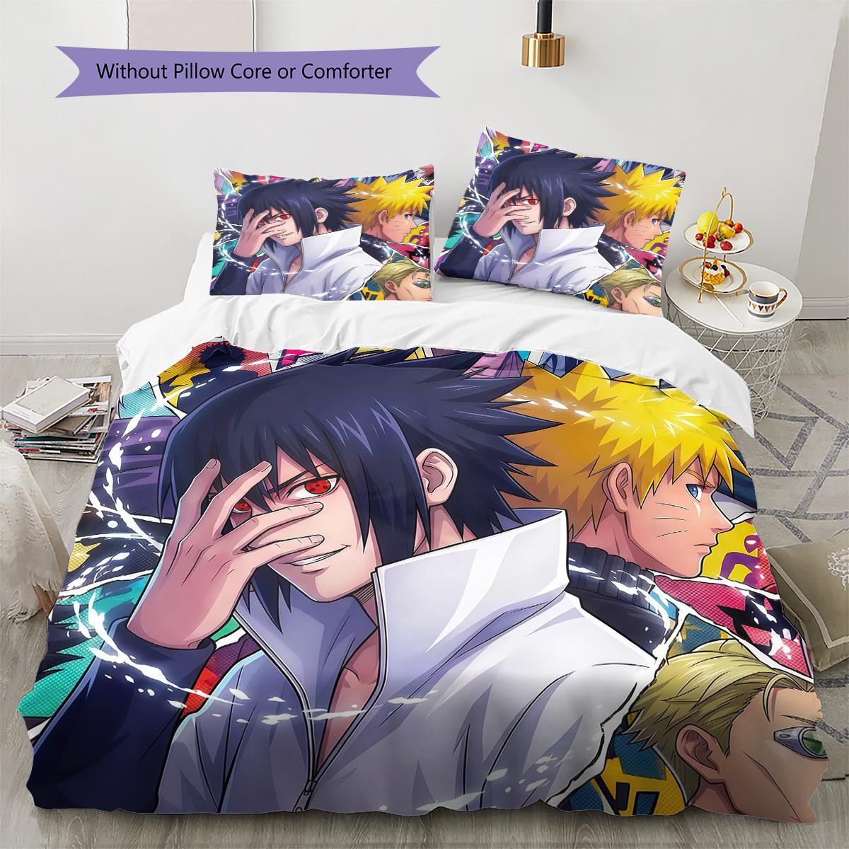 Naruto Uzumaki & Sasuke Uchiha Collage Bedding Set, 1 Duvet Cover & 2 Pillowcases, Cozy Home Use, Great Gift for Fans 135x200cm
Naruto Uzumaki & Sasuke Uchiha Collage Bedding Set, 1 Duvet Cover & 2 Pillowcases, Cozy Home Use, Great Gift for Fans 135x200cm