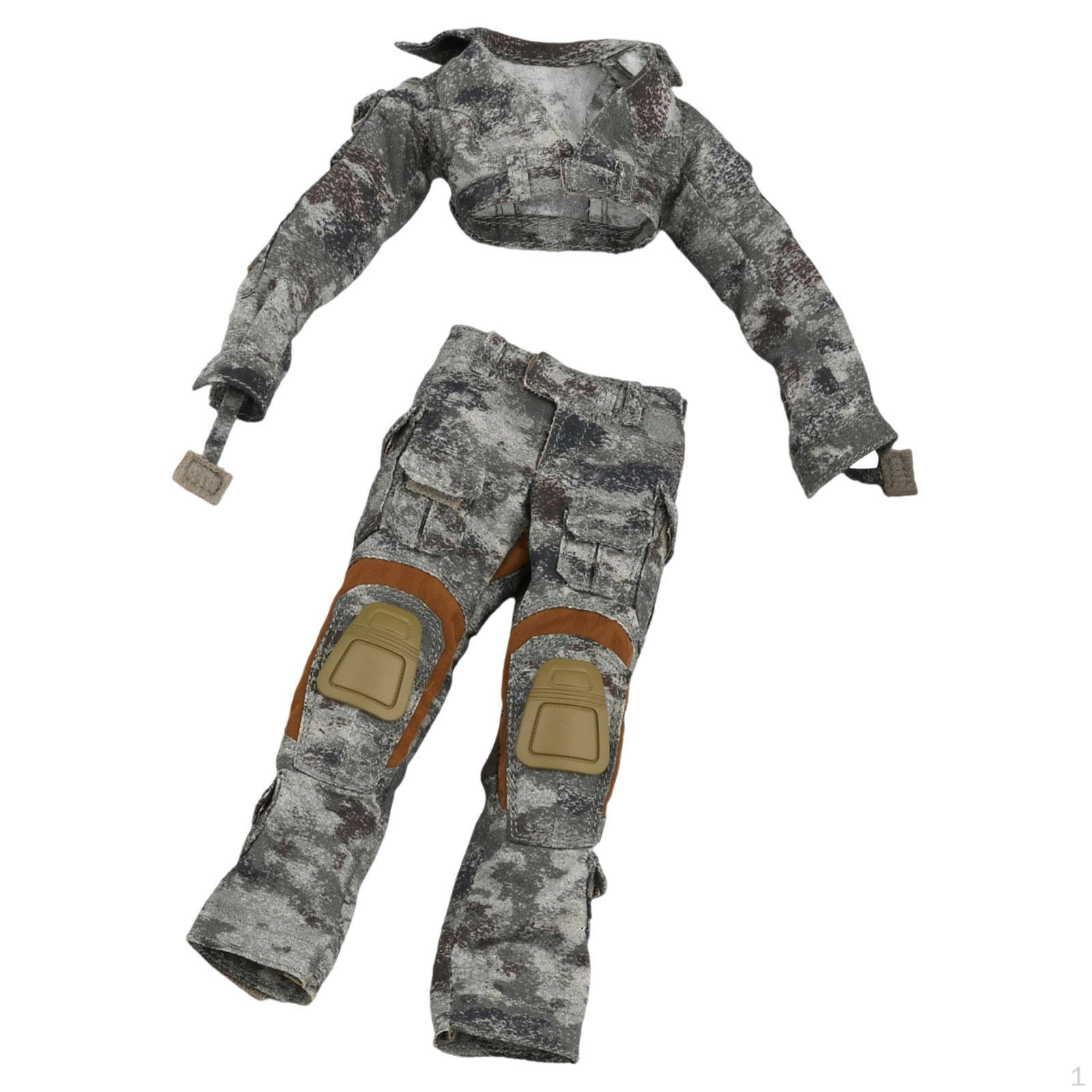 1/6 Scale Figure Coat with Pants Long Sleeve Top Outfit, Retro Clothing Uniforms Suit for 12in
1/6 Scale Figure Coat with Pants Long Sleeve Top Outfit, Retro Clothing Uniforms Suit for 12in