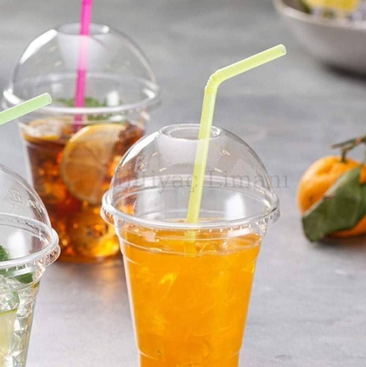 350 cc Plastic Pet Lemonade Milkshake Cup 100 Pieces with Lid and Straw Standart білий
350 cc Plastic Pet Lemonade Milkshake Cup 100 Pieces with Lid and Straw Standart білий