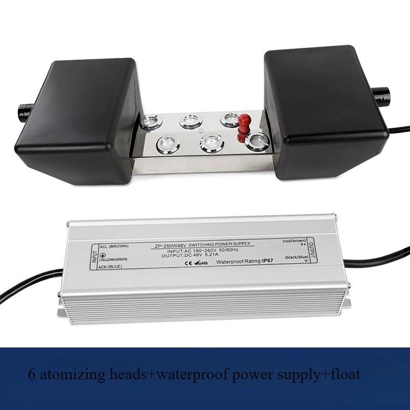 Head Ultrasonic Mist Maker Fogger Stainless Steel Electric Air Humidifier Fog Quantity Nebulizer
Head Ultrasonic Mist Maker Fogger Stainless Steel Electric Air Humidifier Fog Quantity Nebulizer