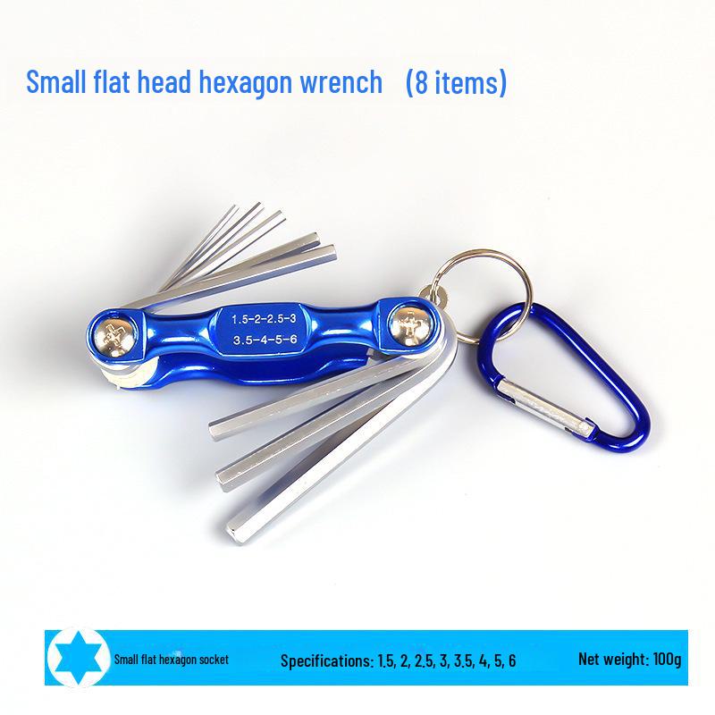 Набор складных шестигранных гаечных ключей с плоской головкой
Набор складных шестигранных гаечных ключей с плоской головкой